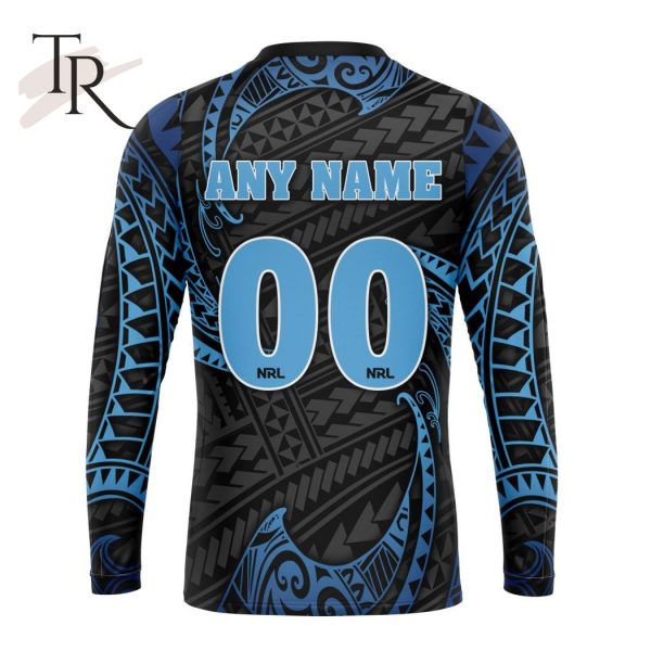 NSW Blues State Of Origin Special Polynesian Design Hoodie