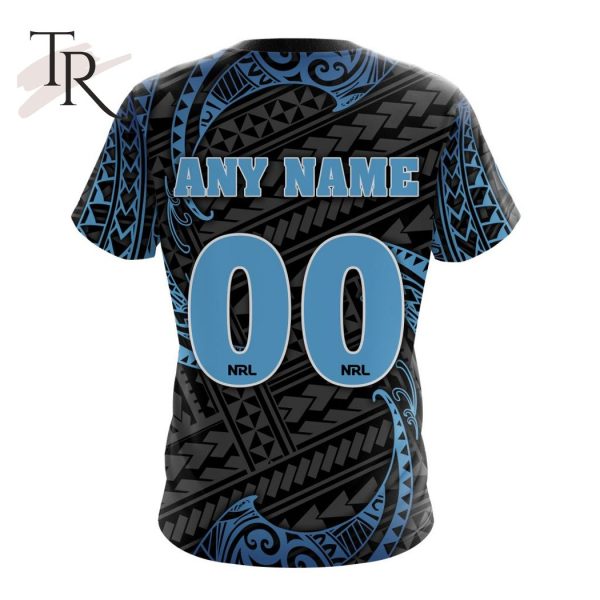 NSW Blues State Of Origin Special Polynesian Design Hoodie