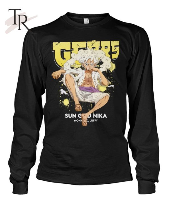 Sun God Nika Luffy’s Gear 5 Unisex T-Shirt