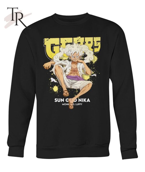 Sun God Nika Luffy’s Gear 5 Unisex T-Shirt