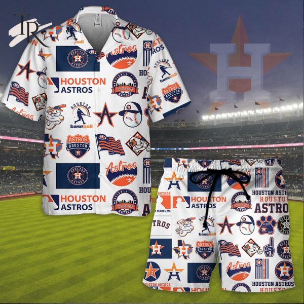 MLB Houston Astros Baseball Unisex Hawaiian Short Pants