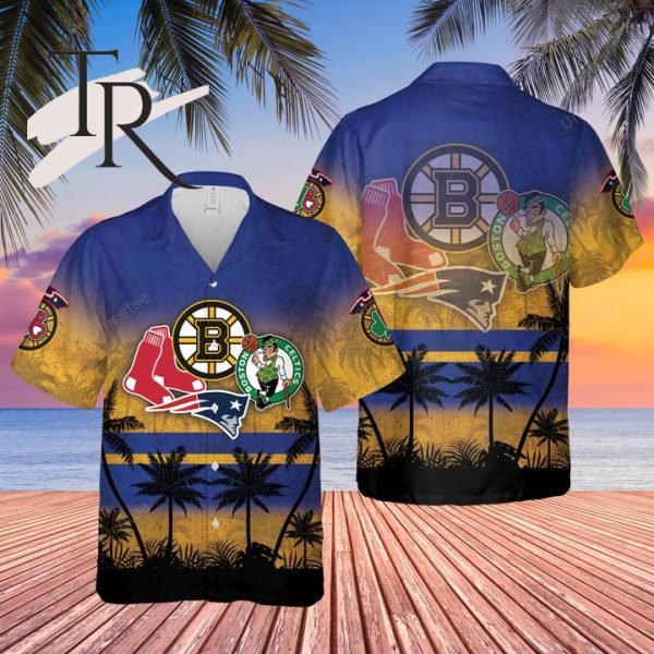 Boston Sports Team Hawaiian Shirt, Summer Shirt For Fans