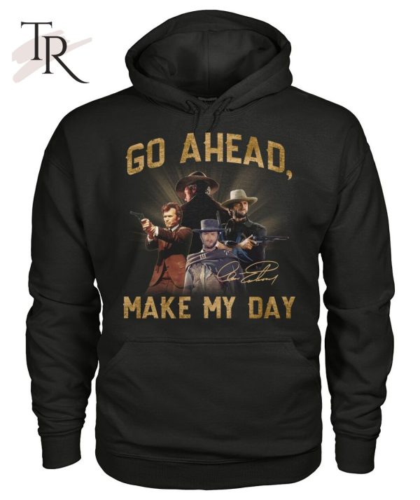 Go Ahead Make My Day Clint Eastwood T-Shirt