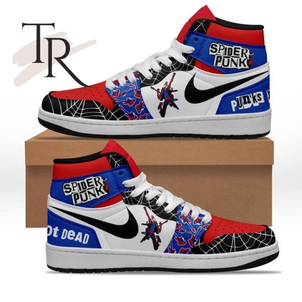 PREMIUM Spider Punk Not Dead Air Jordan 1, Sneaker