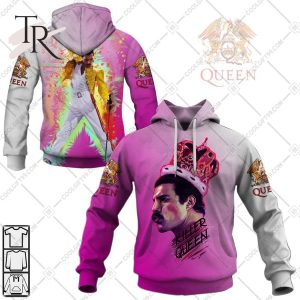 Queen freddie store mercury hoodie