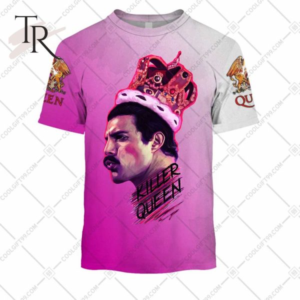 Queen Freddie Mercury ART 2023 v1 Hoodie