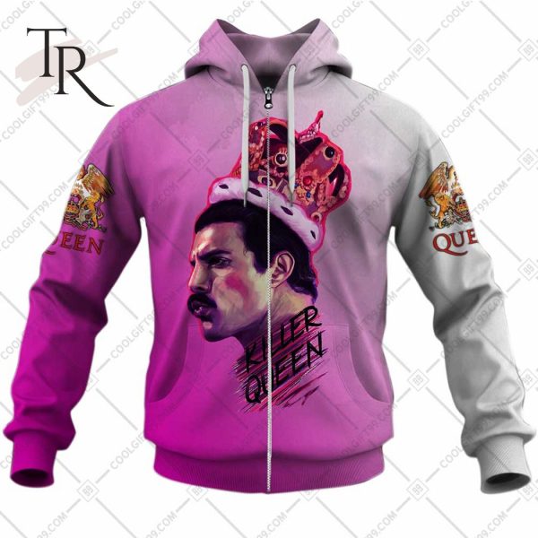 Queen Freddie Mercury ART 2023 v1 Hoodie