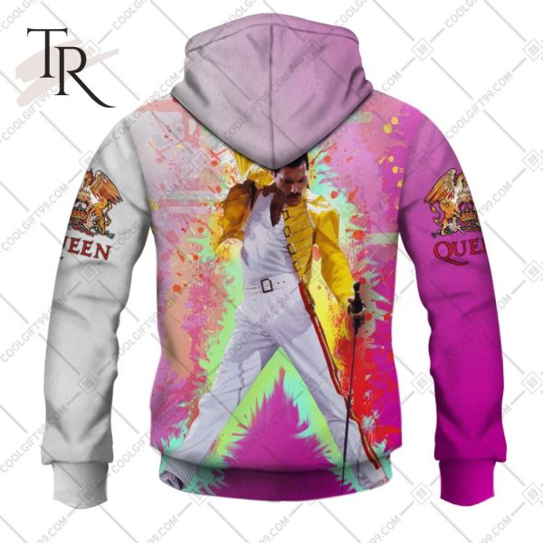 Queen Freddie Mercury ART 2023 v1 Hoodie