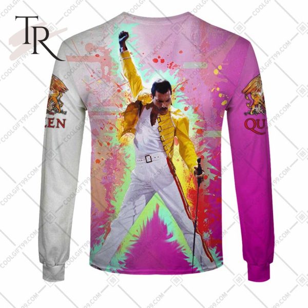 Queen Freddie Mercury ART 2023 v1 Hoodie