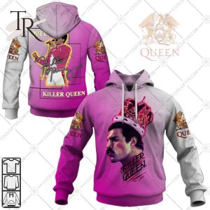 Queen Freddie Mercury ART 2023 v1 Hoodie