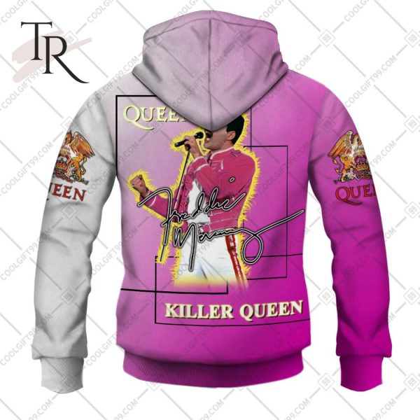 Queen Freddie Mercury ART 2023 v2 Hoodie