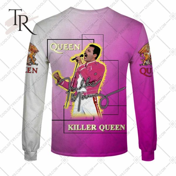 Queen Freddie Mercury ART 2023 v2 Hoodie