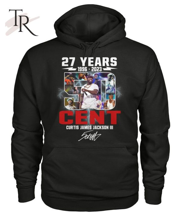 27 Years 1996 – 2023 Cent Curtis James Jacson III T-Shirt