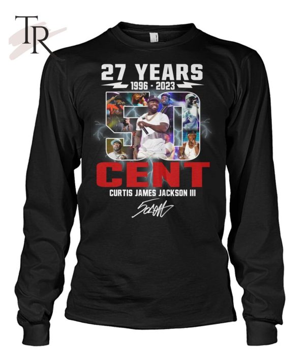 27 Years 1996 – 2023 Cent Curtis James Jacson III T-Shirt