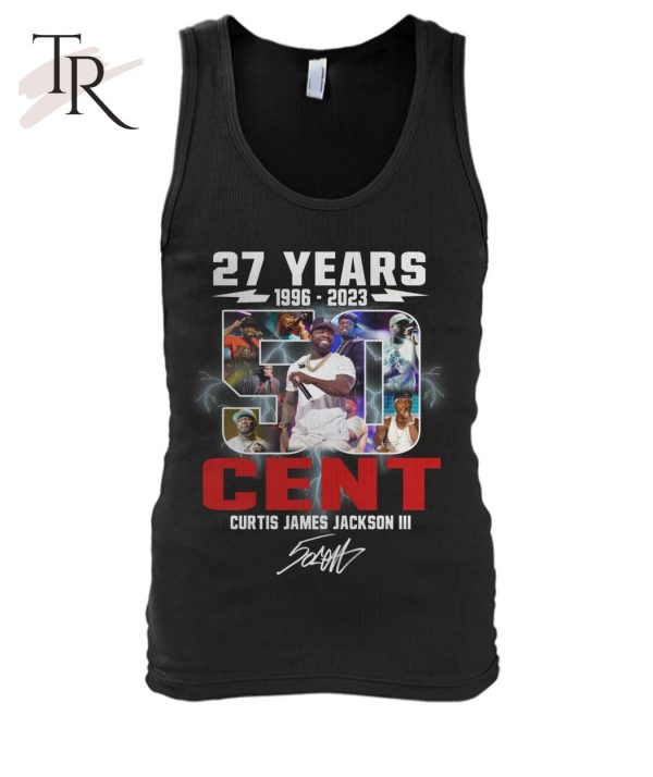 27 Years 1996 – 2023 Cent Curtis James Jacson III T-Shirt