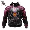 AFL Carlton Football Club Special Skull Art Design Hoodie