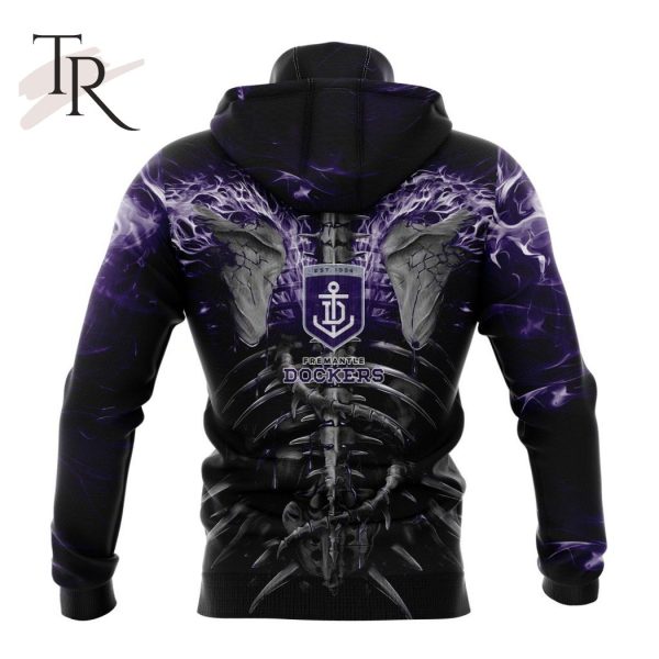 AFL Fremantle Dockers Special Skull Art Design Hoodie