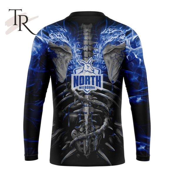 AFL North Melbourne Football Club Special Skull Art Design Hoodie