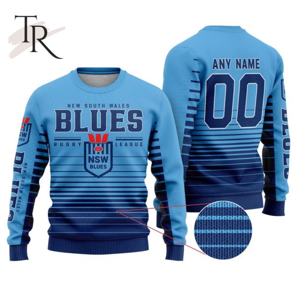 NSW Blues State Of Origin Classic Design Ugly Sweater