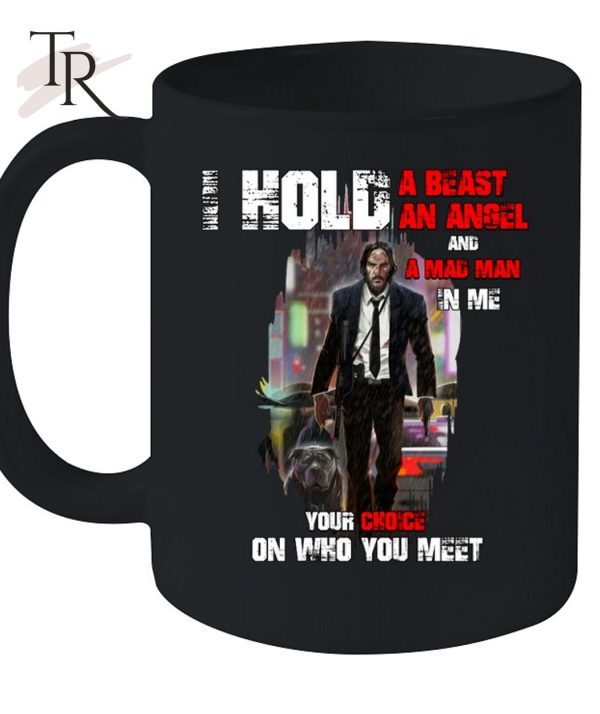 I Hold A Beast An Angel And A Mad Man Keanu Reeves Unisex T-Shirt