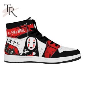 Spirited Away Kaonashi Air Jordan 1, High Top Custom Anime Shoes For Fans