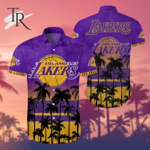 NBA Los Angeles Lakers Hawaiian Shirt Trending Summer