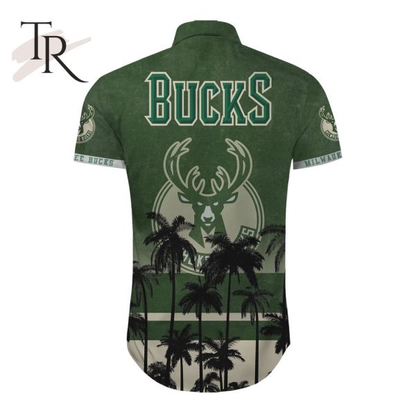 NBA Milwaukee Bucks Hawaiian Shirt Trending Summer