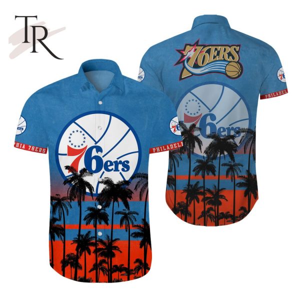 NBA Philadelphia 76ers Hawaiian Shirt Trending Summer