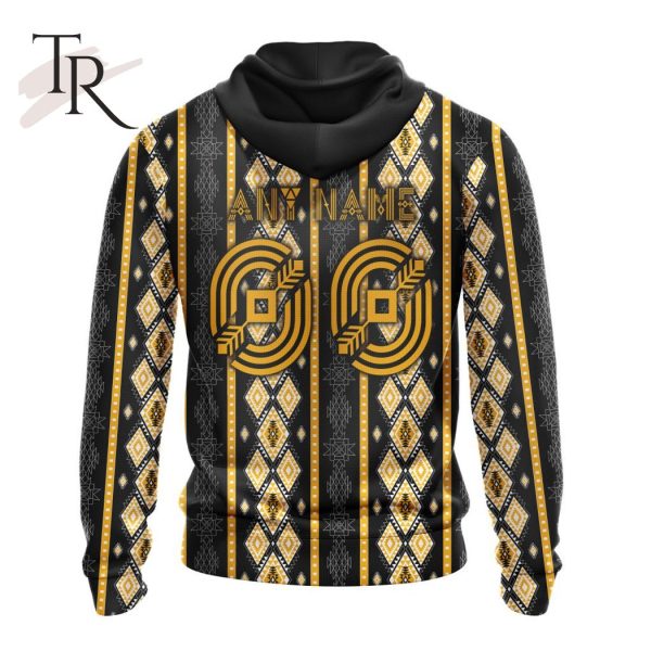 NHL Boston Bruins Special Skull Native Design Hoodie