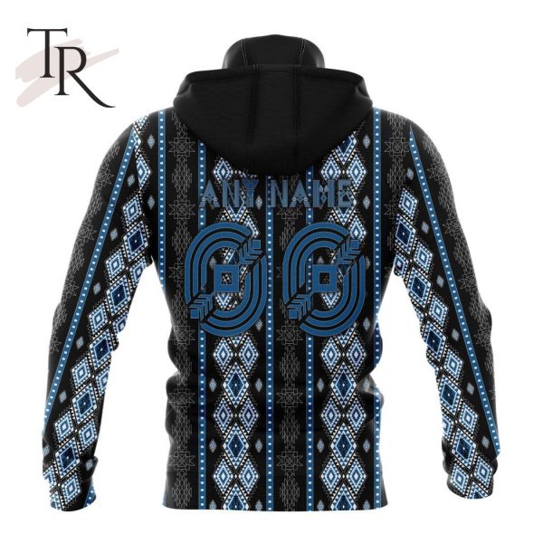 NHL Colorado Avalanche Special Skull Native Design Hoodie