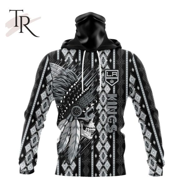 NHL Los Angeles Kings Special Skull Native Design Hoodie