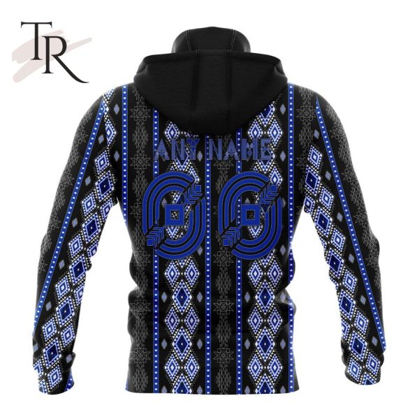 NHL New York Rangers Special Skull Native Design Hoodie