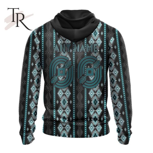 NHL San Jose Sharks Special Skull Native Design Hoodie