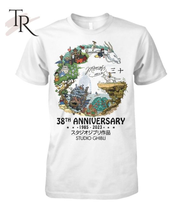 38th Anniversary 1985 – 2023 Studio Ghibli T-Shirt