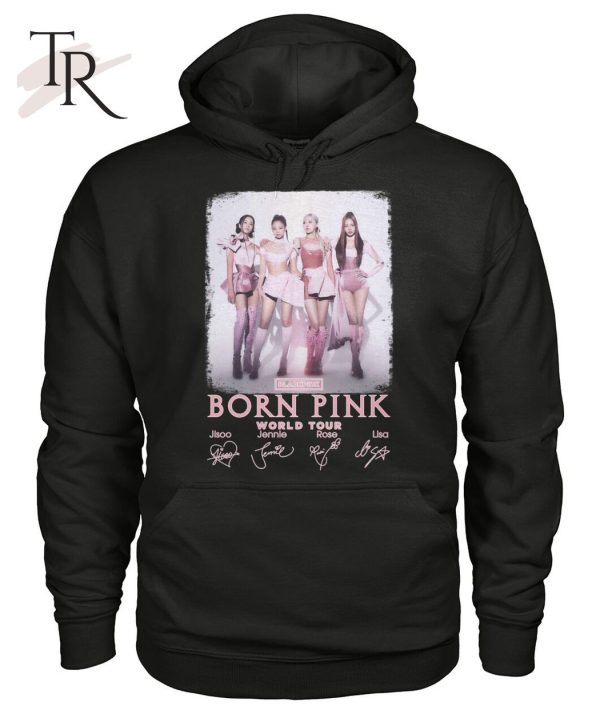 Black Pink Born Pink World Tour T-Shirt