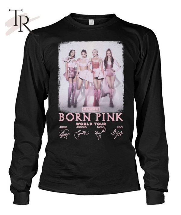 Black Pink Born Pink World Tour T-Shirt