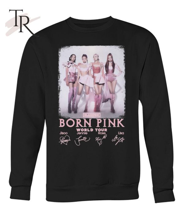 Black Pink Born Pink World Tour T-Shirt