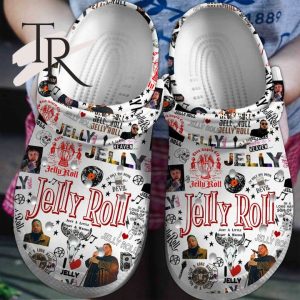 PREMIUM Jelly Roll Even Angels Cry Clogs, Crocs