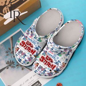 PREMIUM Lilo & Stitch Peace Love Stitch Clogs, Crocs