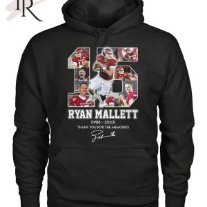 15 Ryan Mallett 1988 – 2023 Thank You For The Memories T-Shirt