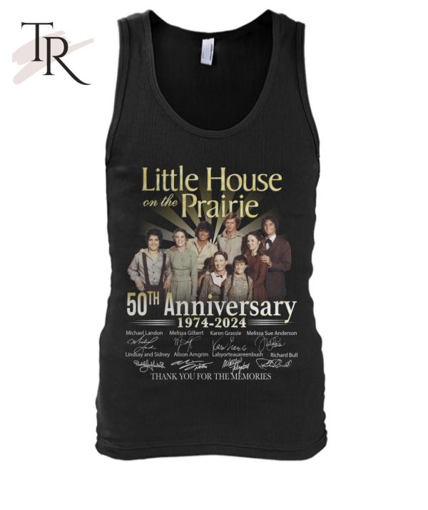 Little House On The Prairie 50th Anniversary 1974 – 2024 Thank You For The Memories T-Shirt