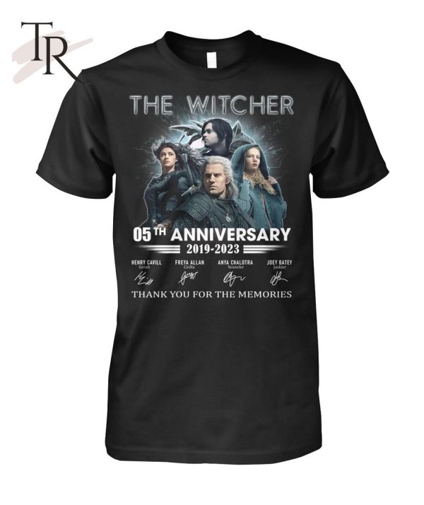The Witcher 05th Anniversary 2019 – 2023 Thank You For The Memories T-Shirt