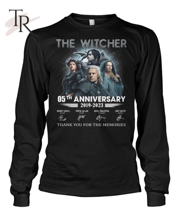 The Witcher 05th Anniversary 2019 – 2023 Thank You For The Memories T-Shirt