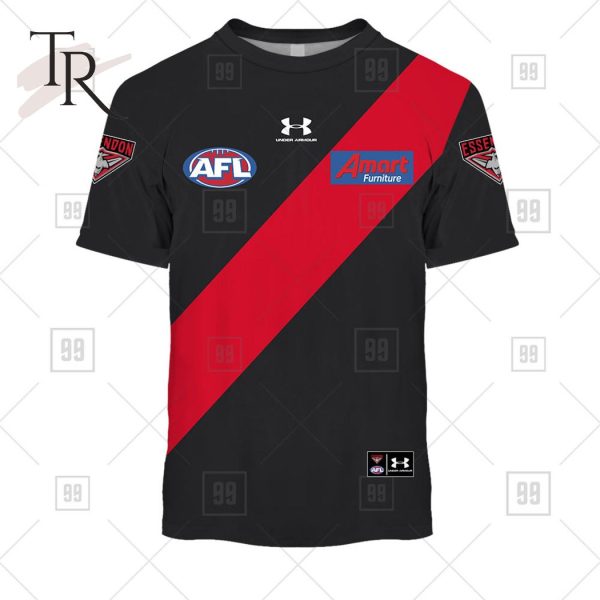 Personalized Home Guernsey 2023 AFL Essendon Bombers Hoodie