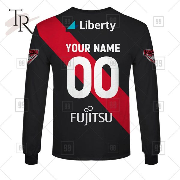Personalized Home Guernsey 2023 AFL Essendon Bombers Hoodie