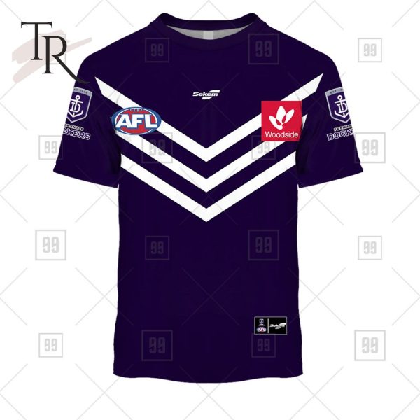 Personalized Home Guernsey 2023 AFL Fremantle Dockers Hoodie
