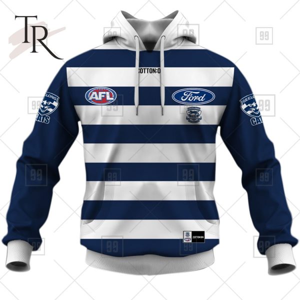 Personalized Home Guernsey 2023 AFL Geelong Cats Hoodie