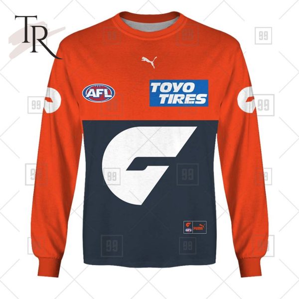 Personalized Home Guernsey 2023 AFL Greater Western Sydney Giants Hoodie