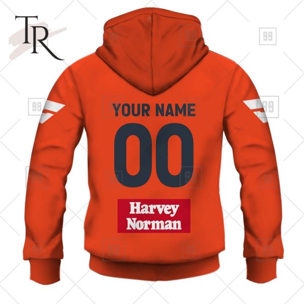 Personalized Home Guernsey 2023 AFL Greater Western Sydney Giants Hoodie