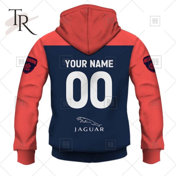 Personalized Home Guernsey 2023 AFL Melbourne Demons Hoodie